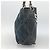 Borsa Tote CHANEL in tela blu navy con CC argento Auth bs33826 - vista 3