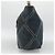 Borsa Tote CHANEL in tela blu navy con CC argento Auth bs33826 - vista 4