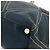 Borsa Tote CHANEL in tela blu navy con CC argento Auth bs33826 - vista 9