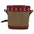 Borsa Fujiko-Pro in PVC Beige Oro Micro GG Supreme GUCCI 647801 Auth LNZ989SAM D'oro - vista 3