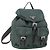 PRADA Rucksack aus Nylon grün silber authentisch fm5140