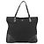 PRADA Borsa a mano in nylon nero argento Auth ka2874 - vista 13