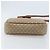 Céline Borsa a Spalla in Tela Macadam CELINE PVC Beige Oro Auth LNZ569 D'oro - vista 5