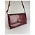 Vintage Givenchy Schultertasche aus Leder in Burgunderrot Bordeaux - Ansicht 6
