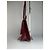 Vintage Givenchy Schultertasche aus Leder in Burgunderrot Bordeaux - Ansicht 9