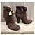 Botines Marc Jacobs de ante marrón Marrón oscuro - vista 2