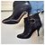 Botines Salvatore Ferragamo - Marrón Oscuro - Talla 39 - Excelente Estado - vista 6