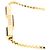 Collana Gucci Link to Love in Oro Rosa D'oro - vista 3