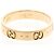Anello di moda Gucci Icon in oro rosa (18K) D'oro - vista 6