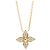 Louis Vuitton Anhänger Sternblüte Diamant Halskette Golden