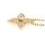 Louis Vuitton Anhänger Sternblüte Diamant Halskette Golden - Ansicht 3