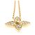 Louis Vuitton Anhänger Sternblüte Diamant Halskette Golden - Ansicht 4