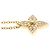 Louis Vuitton Anhänger Sternblüte Diamant Halskette Golden - Ansicht 5