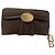 Cartera Lancel Brigitte Bardot Compagnon Piel de Cordero Marrón Oscuro