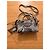 City Bolsa de mão Balenciaga em couro com efeito crocodilo e grafite Preto Cinza - vista 4