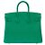 Hermès Borsa HERMES Birkin 25 in Pelle Verde - 103385 - vista 6