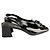 Louis Vuitton Lackleder-Pumps Shake 41 Schwarz - Ansicht 4