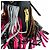 Saint Laurent Emmanuelle Bag Small Leather Fringe Bucket Crossbody Multicolour Black - view 14