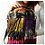 Saint Laurent Emmanuelle Bag Small Leather Fringe Bucket Crossbody Multicolour Black - view 15