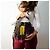 Saint Laurent Emmanuelle Bag Small Leather Fringe Bucket Crossbody Multicolour Black - view 2