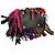 Saint Laurent Emmanuelle Bag Small Leather Fringe Bucket Crossbody Multicolour Black - view 7