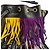 Saint Laurent Emmanuelle Bag Small Leather Fringe Bucket Crossbody Multicolour Black - view 9