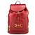 Gucci Leder Rucksack Rot - Ansicht 10