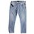 Autre Marque REPLAY Authentische blaue Denim-Jeans mit geradem Bein, Größe 36 / 32