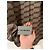 Camicia a Maniche Corte Balenciaga BB Monogram Marrone - vista 5