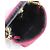 Timeless Borsa a Spalla 2 in 1 in Cotone Chanel Chain Pouch Rosa - vista 5