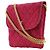 Pochette in Cotone Chanel con Catena Rosso - vista 2