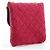 Pochette in Cotone Chanel con Catena Rosso - vista 3