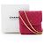 Pochette in Cotone Chanel con Catena Rosso - vista 8