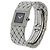 Timeless Chanel Matelassé aus Edelstahl Silber - Ansicht 2