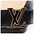 Pumps in pelle Initiale Louis Vuitton Nero - vista 14