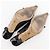 Pumps in pelle Initiale Louis Vuitton Nero - vista 6