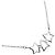 Tiffany & Co Collana Tiffany Triple Star in argento 925