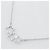 Tiffany & Co Collana Tiffany Triple Star in argento 925 - vista 3