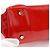 Borsa tote 2 in 1 in pelle lucida con logo perforato Tory Burch Rosso - vista 11