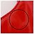 Borsa tote 2 in 1 in pelle lucida con logo perforato Tory Burch Rosso - vista 14