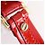 Borsa tote 2 in 1 in pelle lucida con logo perforato Tory Burch Rosso - vista 16