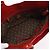 Borsa tote 2 in 1 in pelle lucida con logo perforato Tory Burch Rosso - vista 6