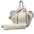 LOEWE White Small Leather Hammock Satchel - view 8