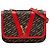 Bolso Virtus de lona recubierta La Greca marrón de Versace Castaño