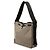 Jackie Borsa a tracolla Gucci in tela beige con coulisse - vista 2