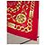 Foulard in seta Chanel Rosso con Stampa Catena e Monete D'oro - vista 6