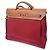 Borsa Hermès Herbag Zip MM 2WAY in Bordeaux Bordò - vista 3