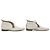 Hermès STIVALI HERMES CHRIS CHUKKA IN CANVAS E PELLE 44 SCATOLA Crudo - vista 3