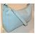 Borsa Longchamp in tela turchese - vista 5