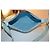 Borsa Longchamp in tela turchese - vista 7